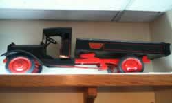 Antique toy truck