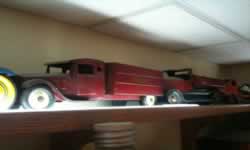 Antique toy truck