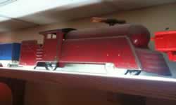 Antique toy train