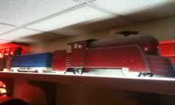 Antique toy train