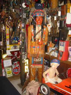 Wooden Indian Statue